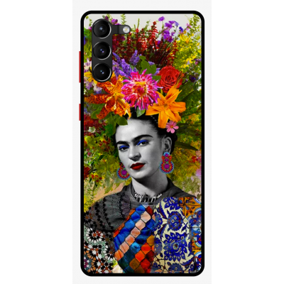 Husa Protectie AirDrop Premium, Samsung Galaxy A54, Frida Kahlo